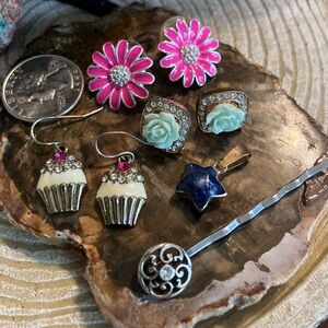 5 Piece Feminine Whimsy Jewelry Lot